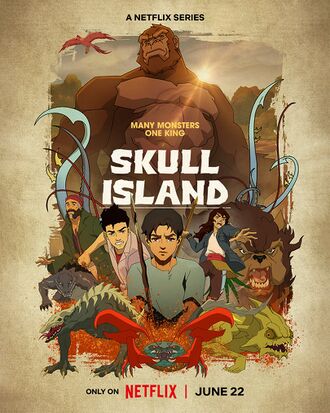 The poster for Skull Island