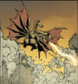 King Ghidorah continues to attack Tokyo