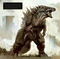 Godzilla concept art by Greg Broadmore