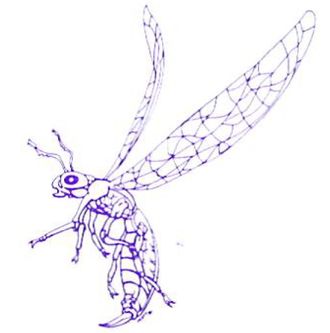 Sphectra in The Movie Monster Game instruction manual