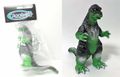 Green, black, and silver Godzilla 1964