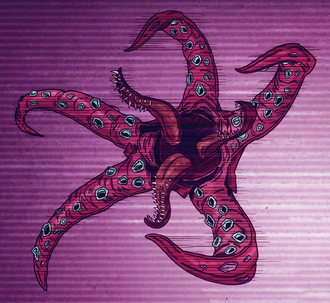 Abzu on a monitor in "Tiamat"