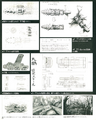 Concept art of the D-03 Missile from the film's Super Complete Works book