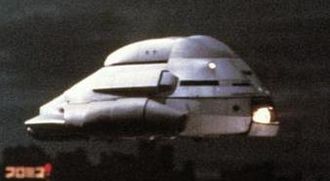 The Super X in The Return of Godzilla