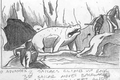 A storyboard drawn for the recreation of the scene