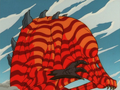 Godzilla fighting the Nanotech Creature