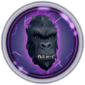 Kong Head badge