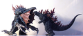 T's Facto Godzilla vs. Orga resin kit set