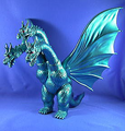 Metallic blue King Ghidorah
