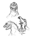 Godzilla concept art