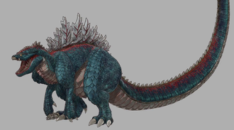 Godzilla Terrestris in Godzilla Singular Point