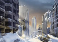 Frozen street concept art