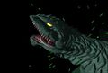 CGI shot of Gamera