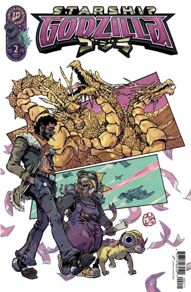 Starship Godzilla issue 2 (2025) | Wikizilla, the kaiju encyclopedia