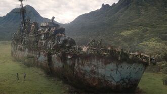 The USS Lawton in Monarch: Legacy of Monsters