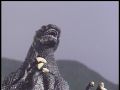 Godzilla sees Gigan