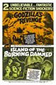 American Godzilla's Revenge and Island of the Burning Damned combination One Sheet poster