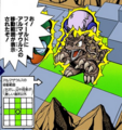 Armorsaurus in the manga