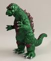 Metallic green and red Godzilla 1964