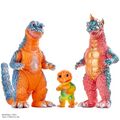 All Monsters Attack Soft Vinyl Figure Set Tropical Variant