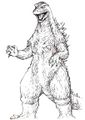 Godzilla concept art