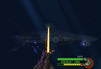 The Hammer Sub in Godzilla: Save the Earth