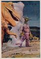Milmedes vs a giant tyrannosaurus