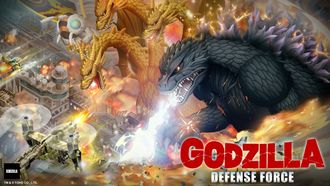 Key art for Godzilla Defense Force