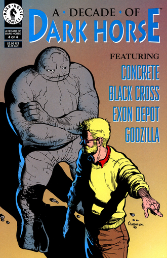 The cover of A Decade of Dark Horse #4 by Paul Chadwick