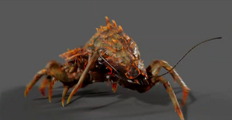 The Endoswarmer's model from Monarch: Legacy of Monsters