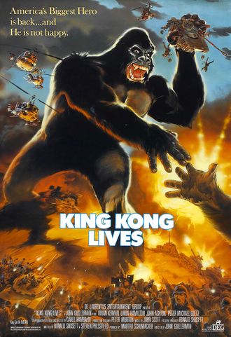 American King Kong Lives poster