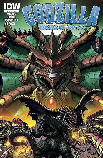 Cover A of issue #20 by Matt Frank