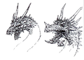 King Ghidorah concept art