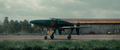The Shinden taxiing