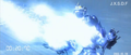 Kiryu uses the Absolute Zero Cannon