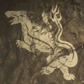 Cave painting of Shimo in Call of Duty