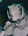 The head of the 3-shaku Gamera concept model