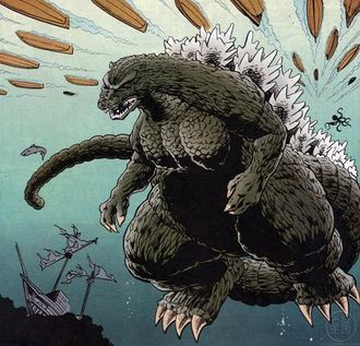 Godzilla in Dark Horse's Godzilla, King of the Monsters