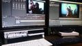 The film being edited in Adobe After Effects