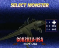 Godzilla USA in Godzilla Generations