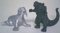 Bandai Monster Museum Magma with Godzilla 1954