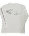 Formula and tesseract design long T-shirt