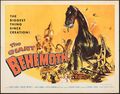 American The Giant Behemoth half sheet poster