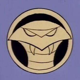 The COBRA insignia in Hanna-Barbera's Godzilla