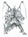 Demon God Beast concept by Hiroto Aragaki
