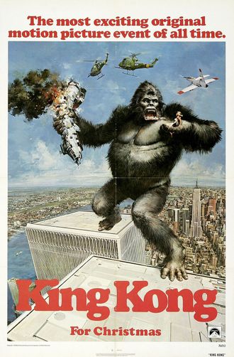 The American poster for King Kong