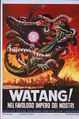 Italian Mothra vs. Godzilla poster