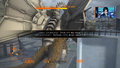 Mecha-King Ghidorah defending the city from Mechagodzilla 2