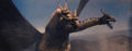 King Ghidorah firing his Gravity Beams at Godzilla in Ghidorah, the Three-Headed Monster