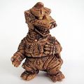 Mechagodzilla netsuke